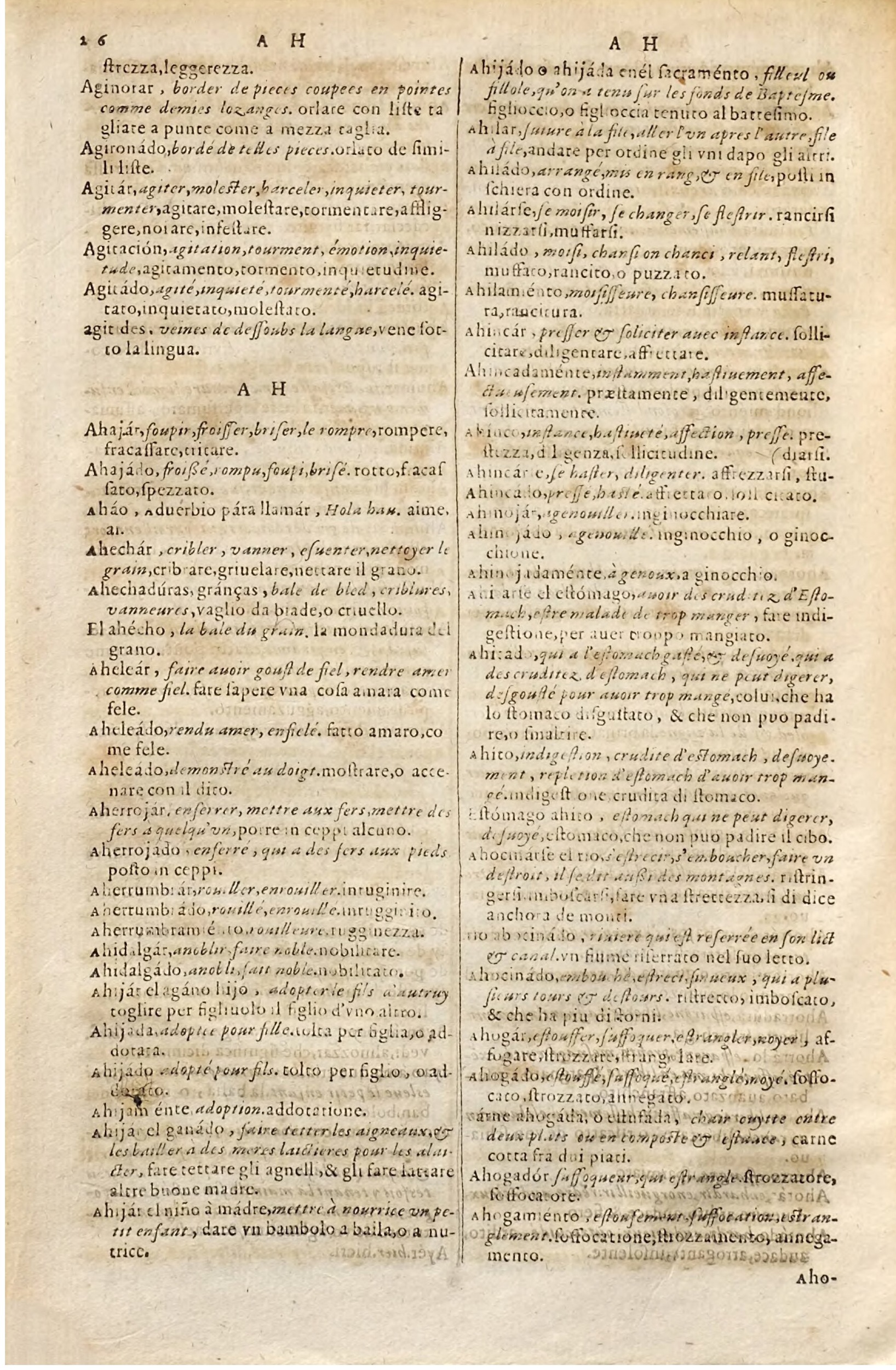 1627 - Jacques Crespin - Trésor des trois langues - Regensburg