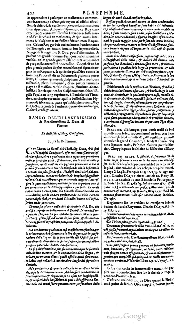 1629 - Veuve Nicolas Buon - Trésor du droit français (29620 T. 1) - BM Lyon