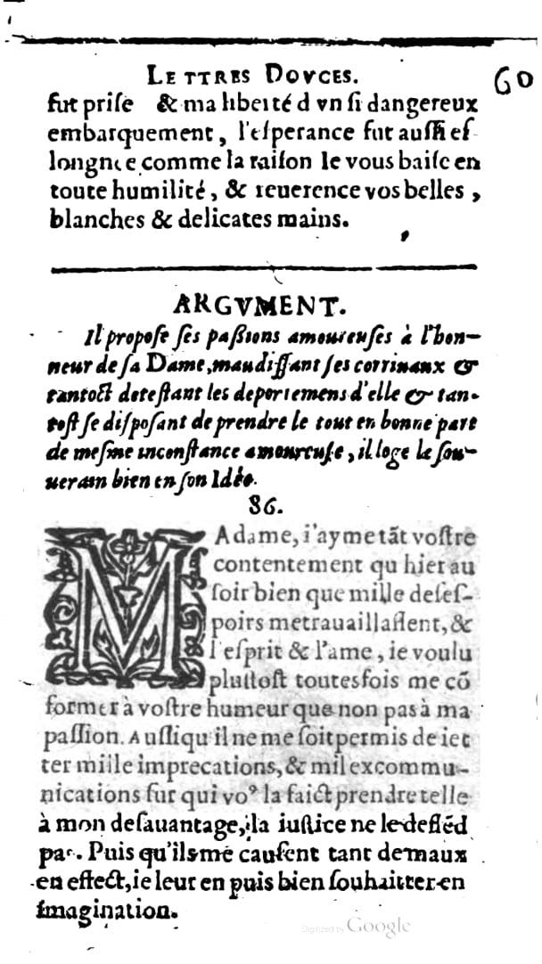 1624 - Nicolas Oudot - Trésor des lettres douces et amoureuses - BNC Florence 1624 - Nicolas Oudot - Trésor des lettres douces et amoureuses - BNC Florence