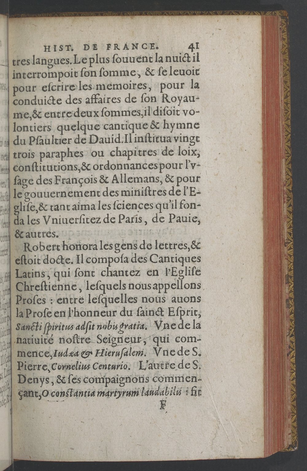 1603 - Galiot Corrozet - Trésor des histoires de France - BnF Tolbiac