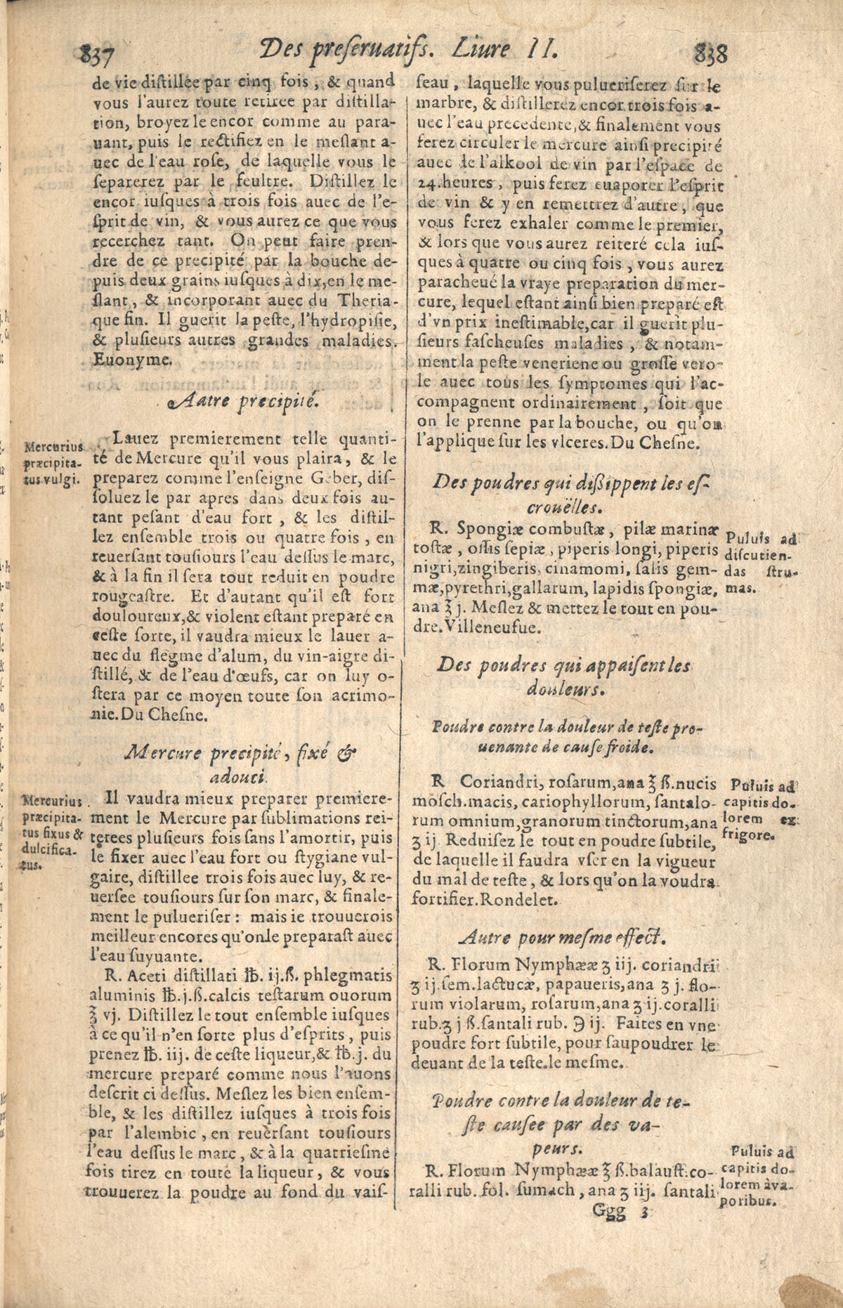 1610 - Étienne Gamonet - Grand Trésor ou dispensaire - CESR Tours