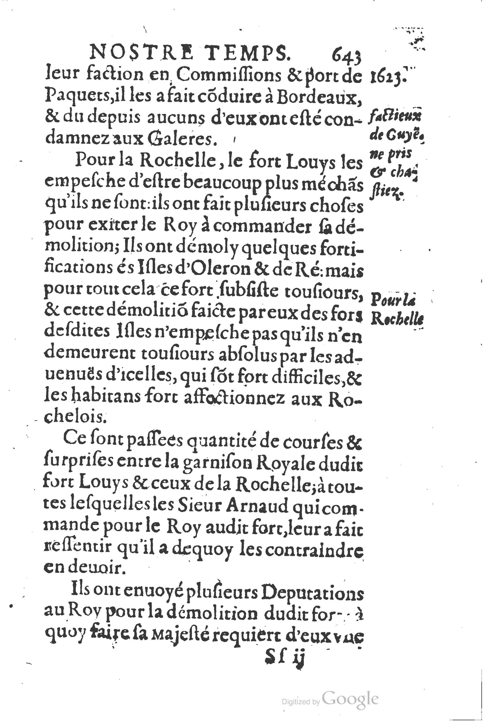 1626 - Joseph Bouillerot - Trésor de l’histoire générale de notre temps - BSB Munich
