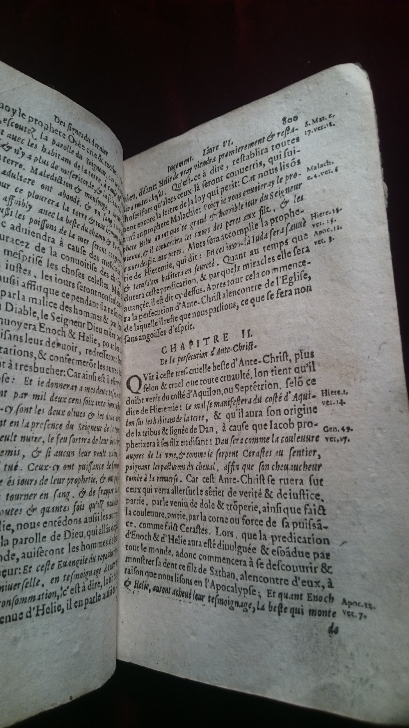 1596 - Jean Bogart - Trésor des faits et dits mémorables des hommes saints et illustres - BM Amiens