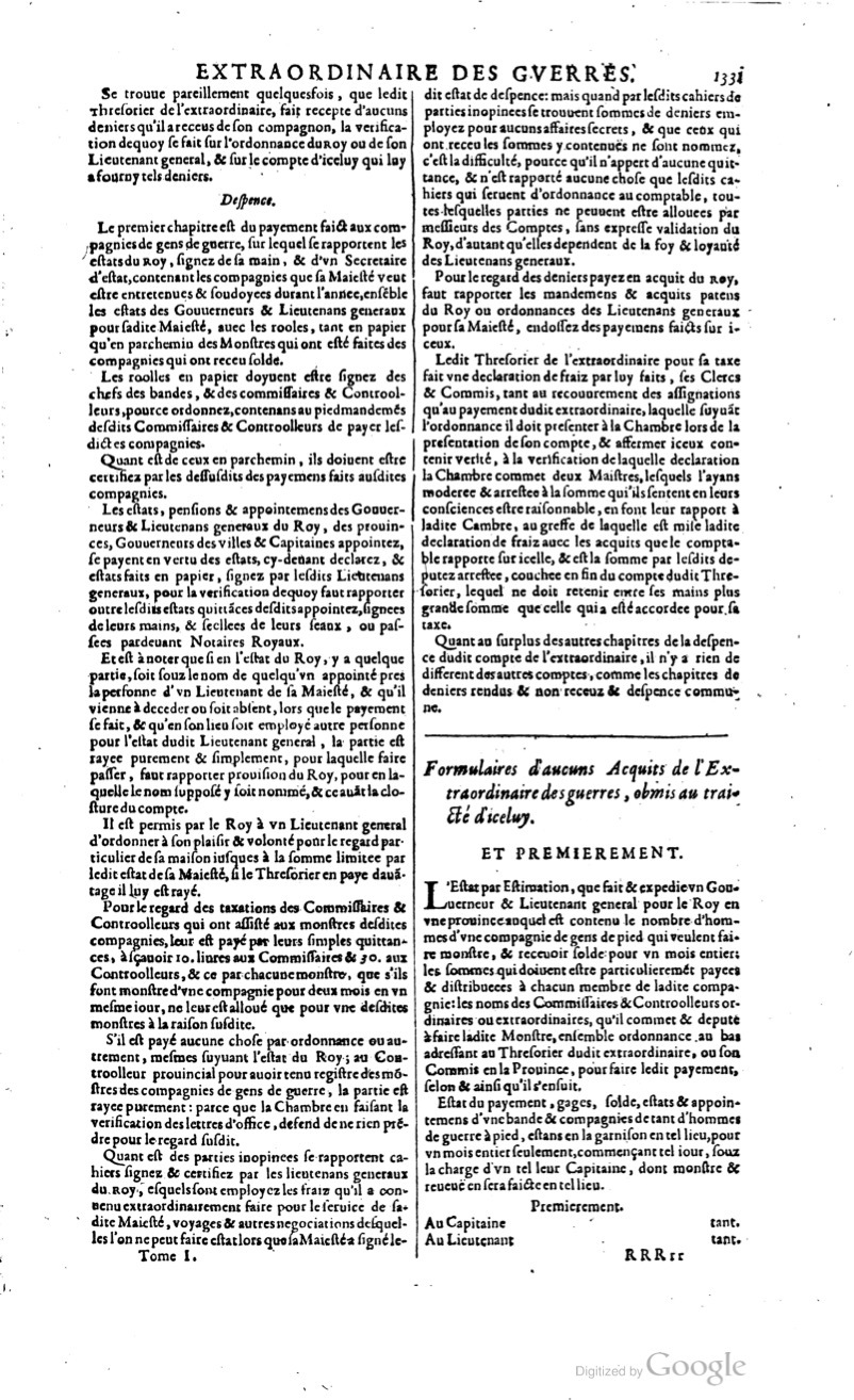 1629 - Veuve Nicolas Buon - Trésor du droit français (21754 T. 1) - BM Lyon