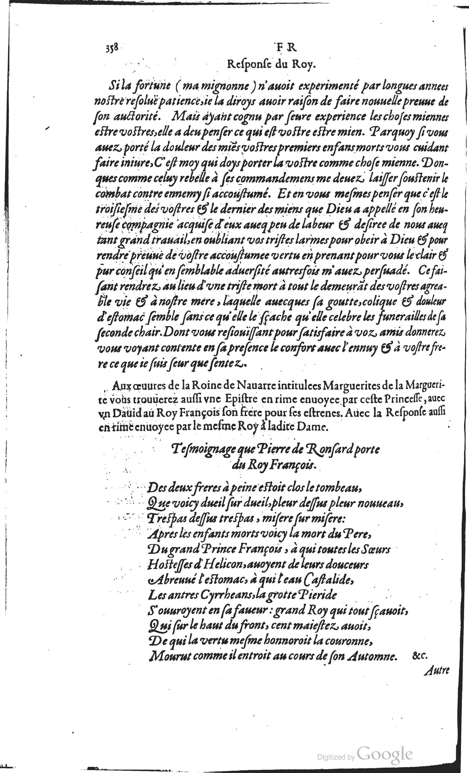 1585 - Barthélemy Honorat - Bibliothèques françaises - BSB Munich