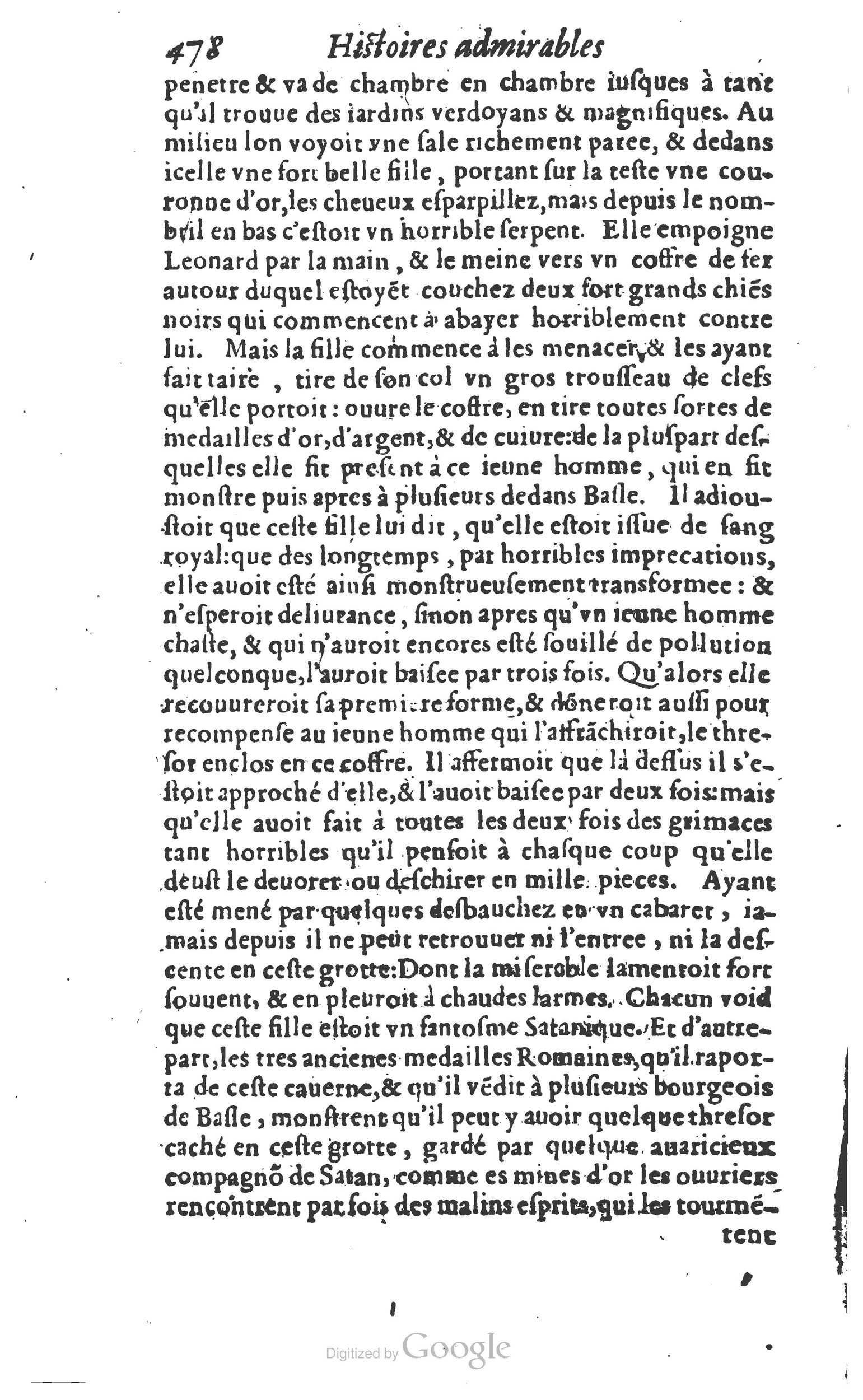 1610 - Paul Marceau - Trésor d’histoires admirables et mémorables - Princeton