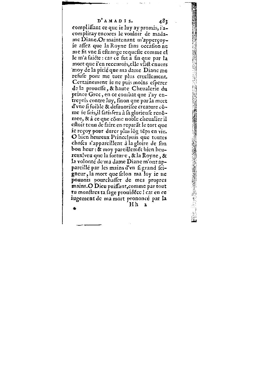 1572 - Veuve Gabriel Cotier - Trésor des Amadis - BM Lyon