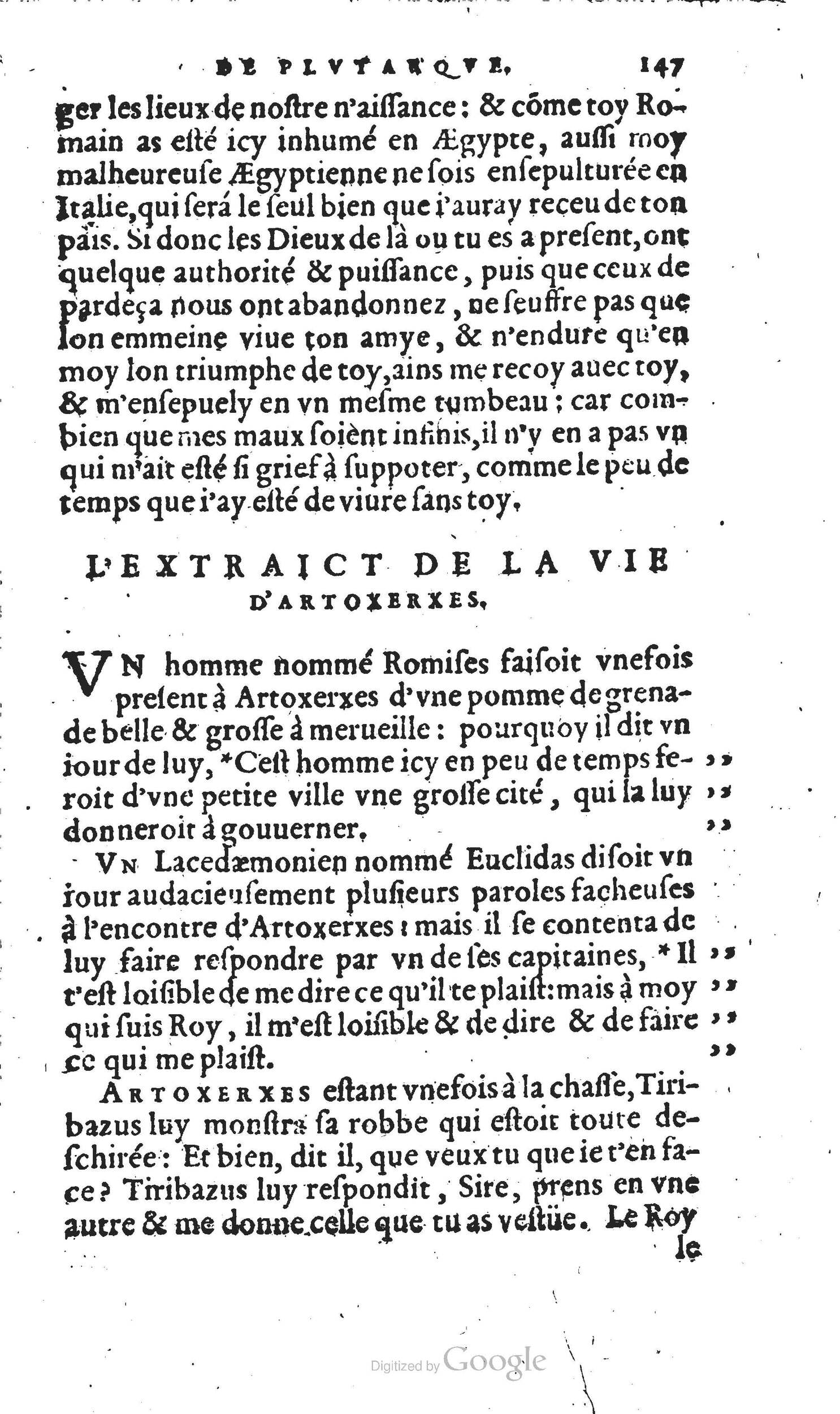 1567 - Willem Silvius - Trésor des vies de Plutarque - Anvers Musée Plantin-Moretus