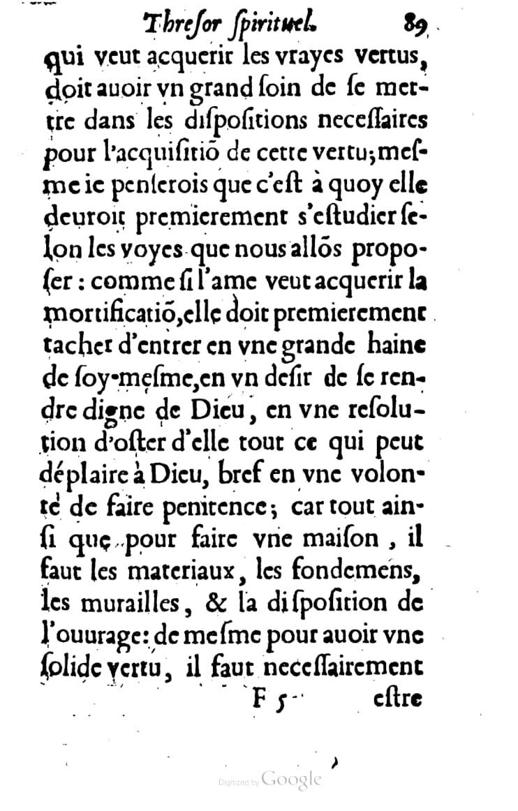 1633 - François Waudré - Trésor spirituel contenant les excellences du christianisme - UGent