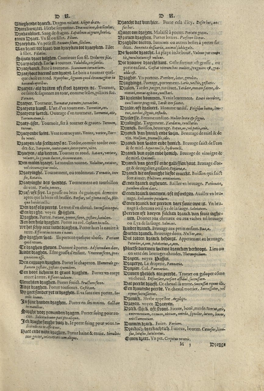 1573 - Christophe Plantin - Trésor du langage bas-allemand - Greifswald 1573 - Christophe Plantin - Trésor du langage bas-allemand - Greifswald