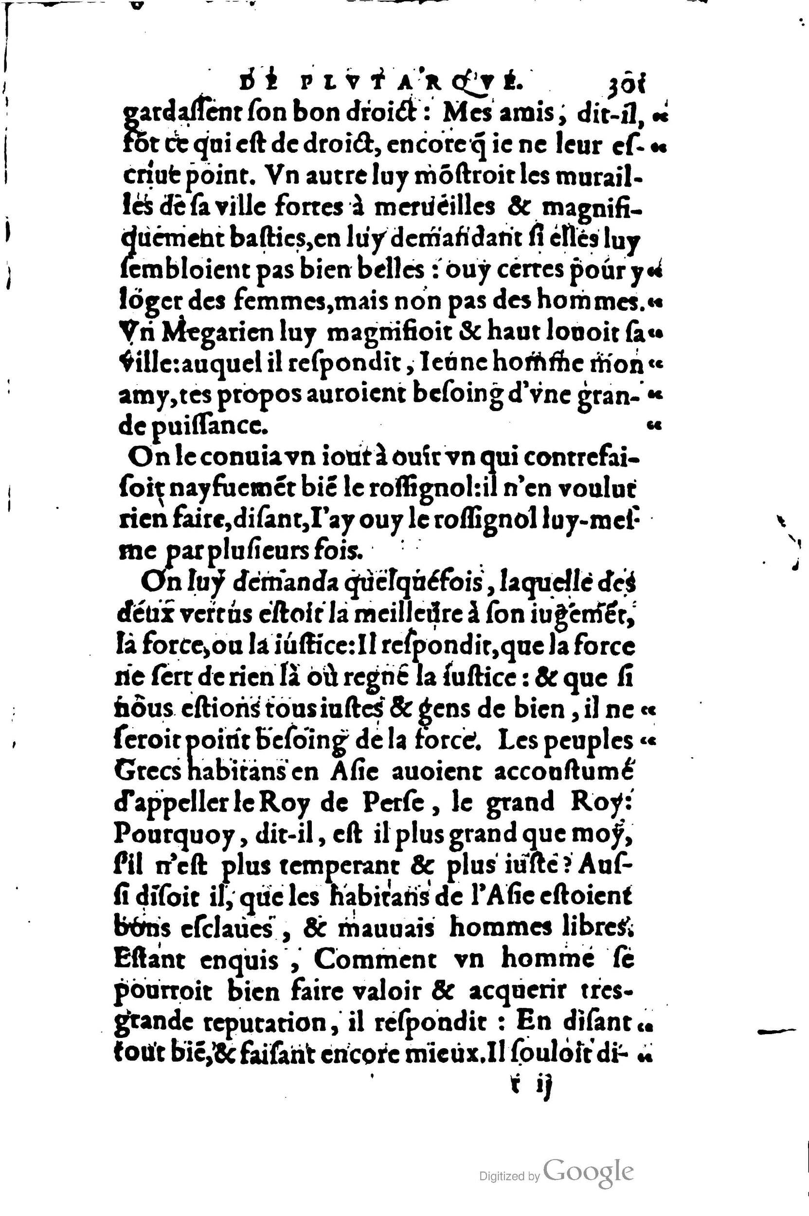 1578 - Jean Poupy - Trésor des morales de Plutarque - BSB Munich