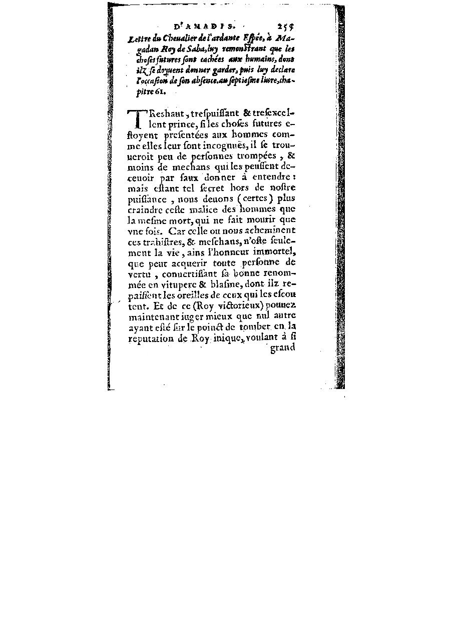 1572 - Veuve Gabriel Cotier - Trésor des Amadis - BM Lyon