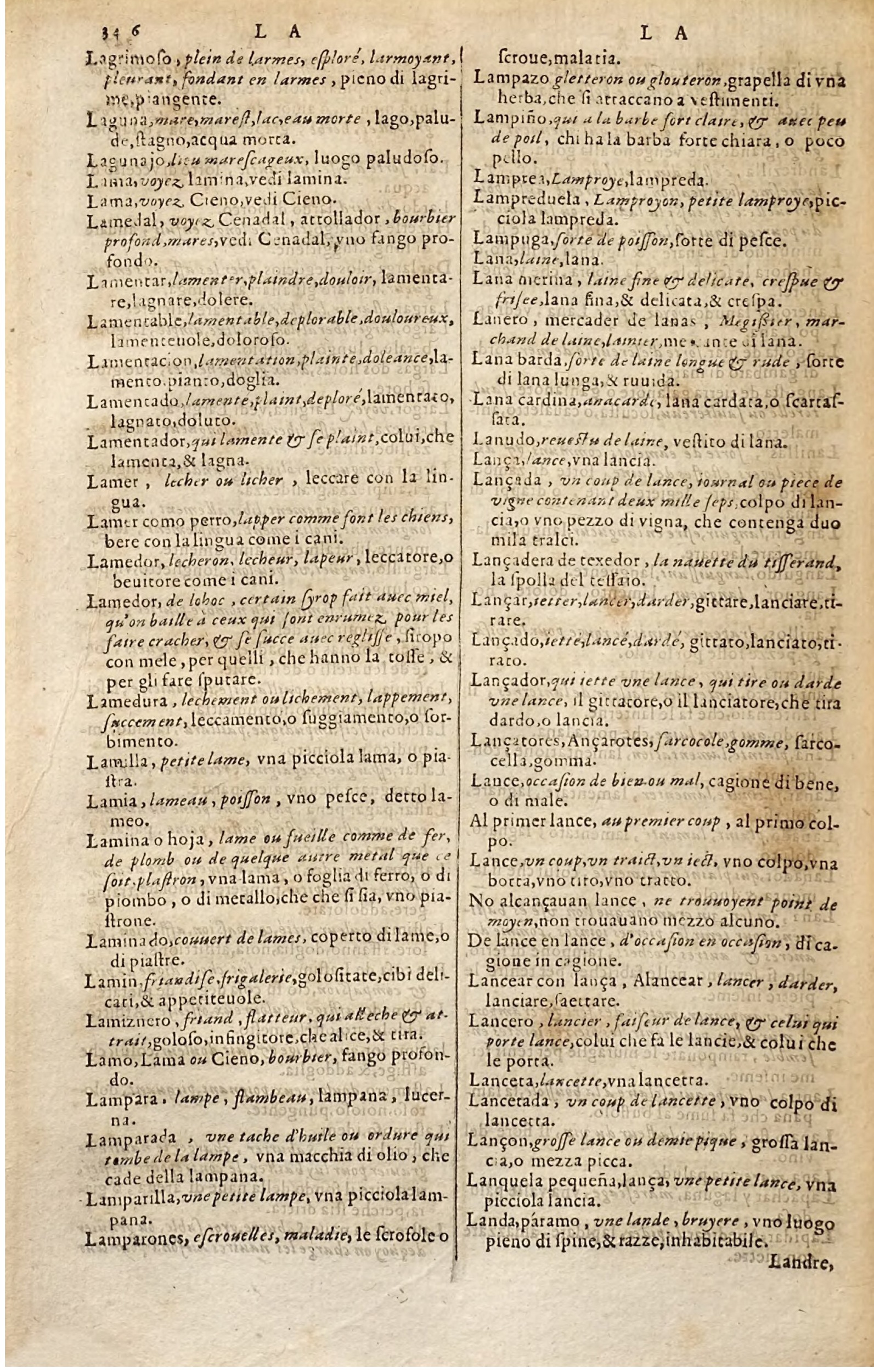1627 - Jacques Crespin - Trésor des trois langues - Regensburg