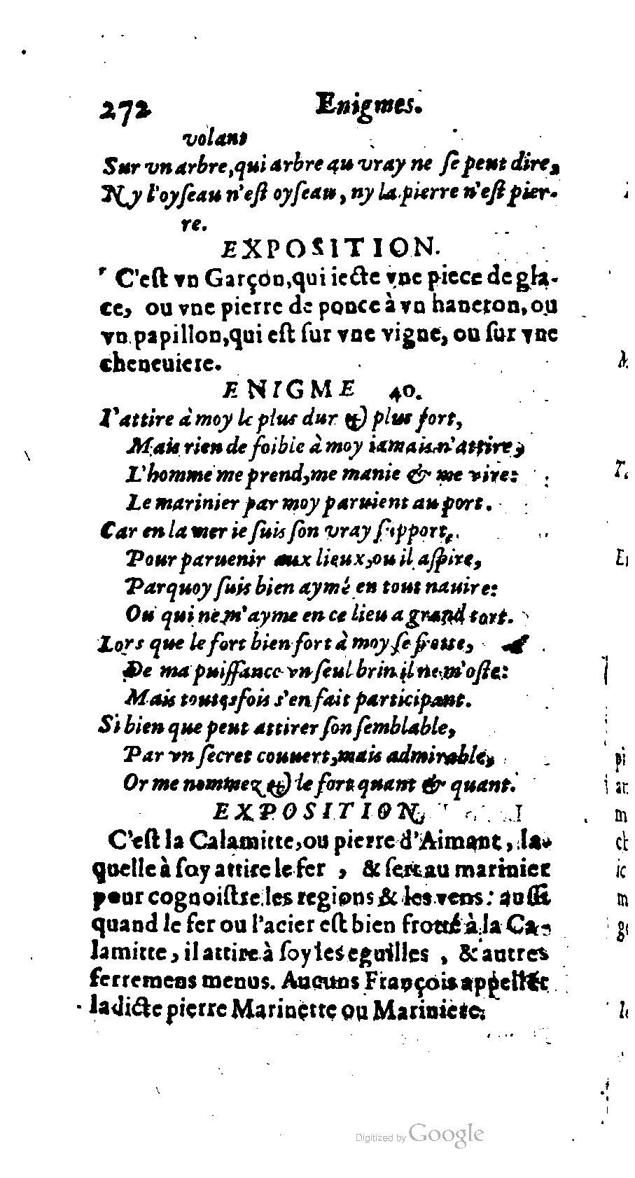 1611 - Romain de Beauvais - Trésor des récréations - BM Lyon