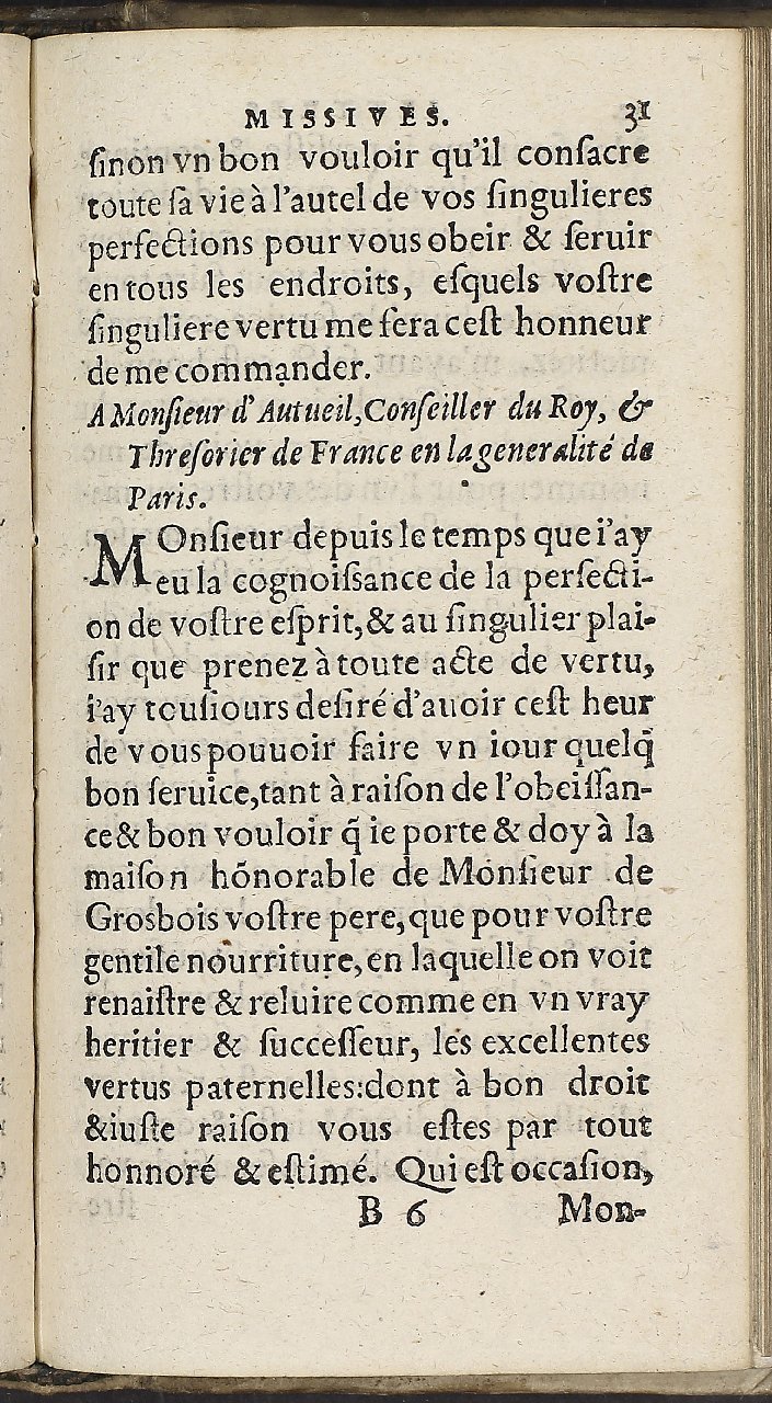 1597 - Jean Osmont - Trésor des secrétaires - Brno