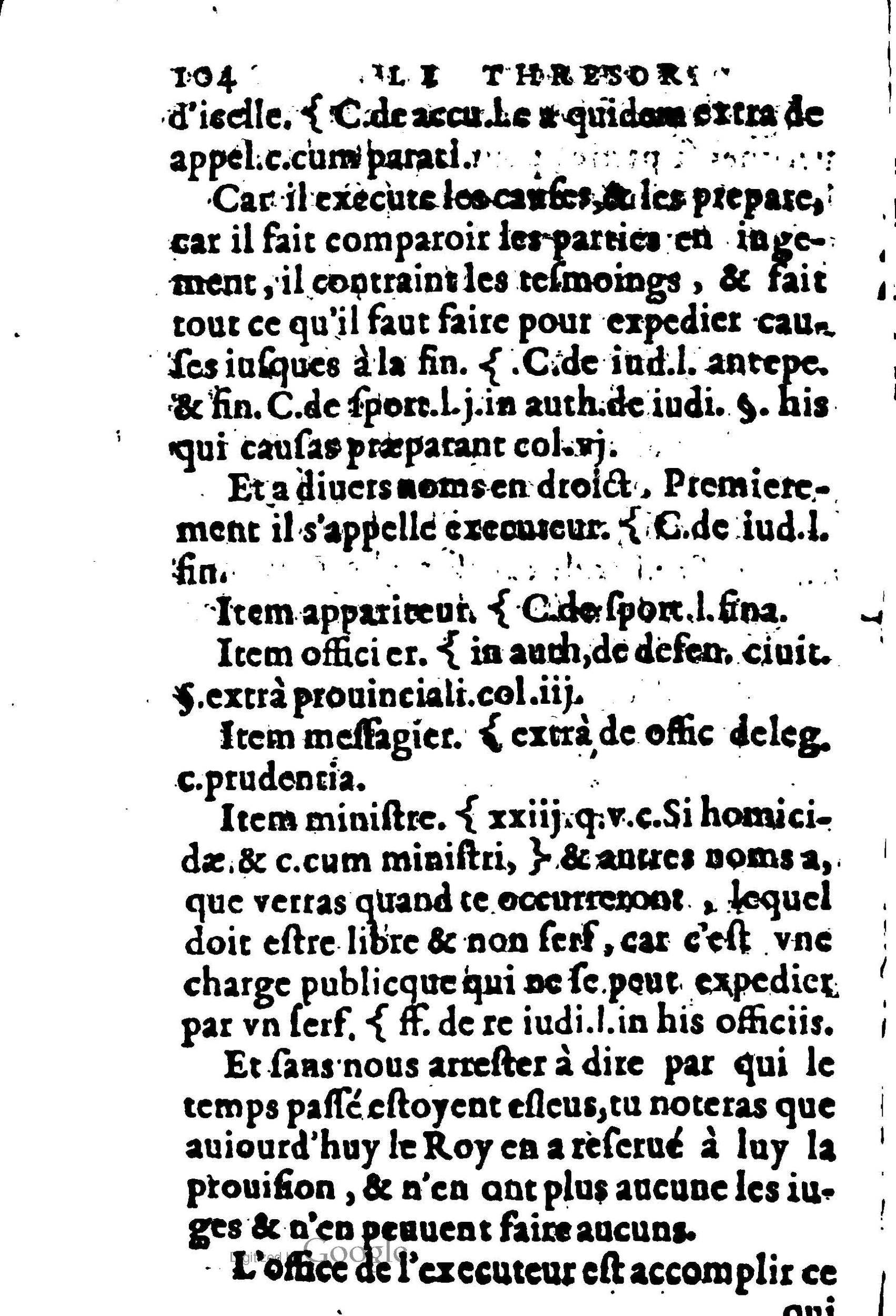 1605 - Pierre Rigaud - Trésor de pratique pour les juges - BM Lyon 1605 - Pierre Rigaud - Trésor de pratique pour les juges - BM Lyon
