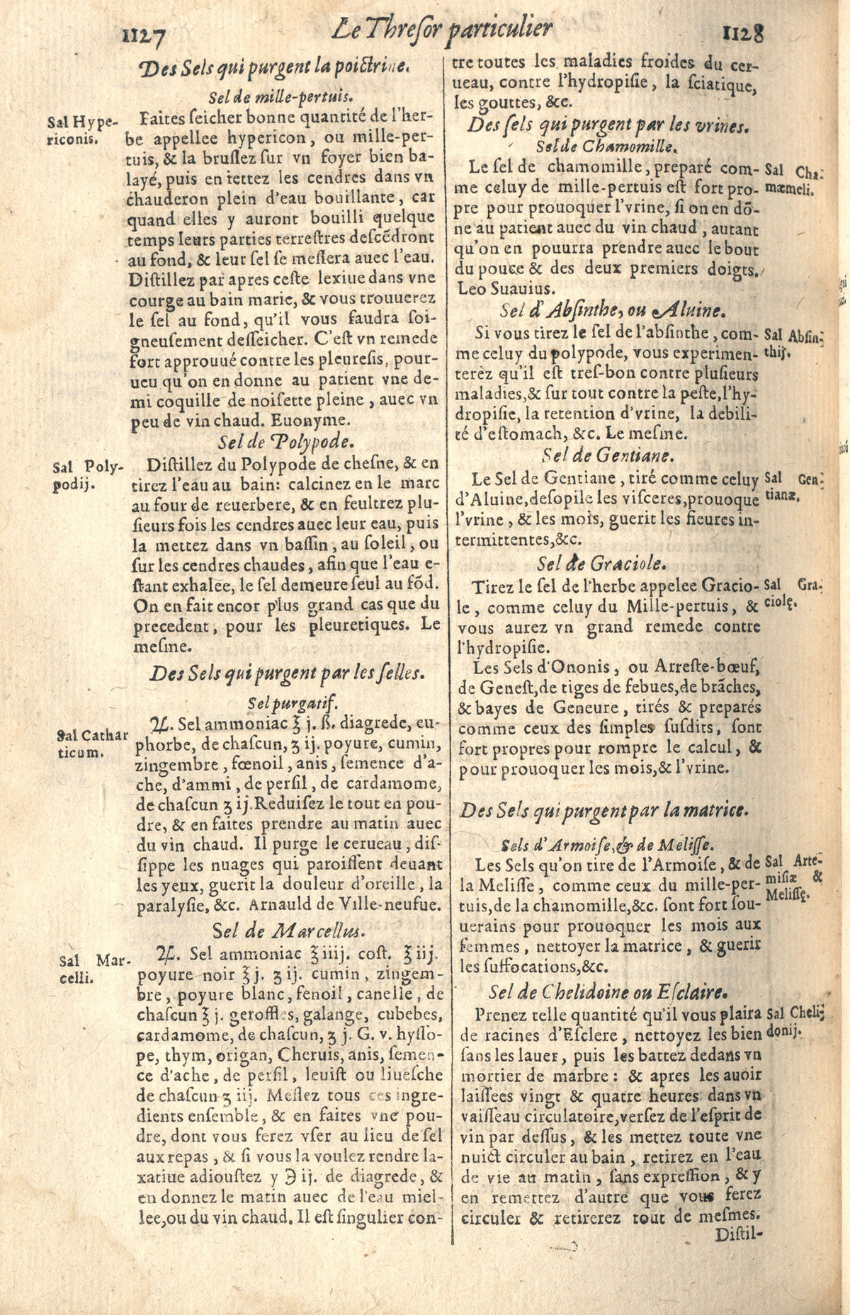 1610 - Étienne Gamonet - Grand Trésor ou dispensaire - CESR Tours