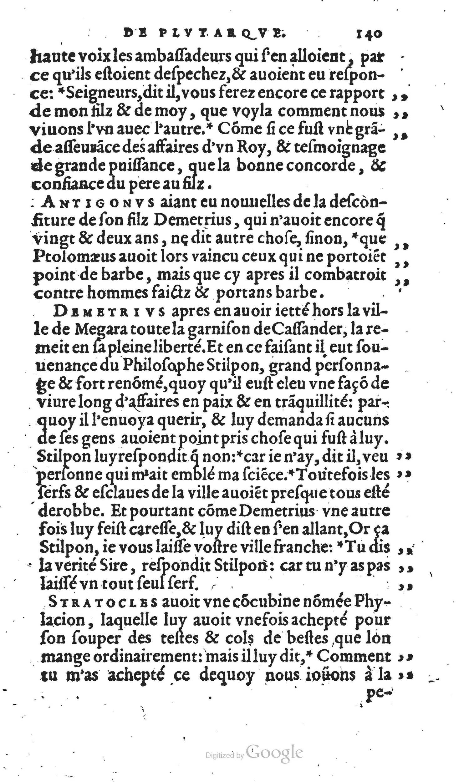 1567 - Willem Silvius - Trésor des vies de Plutarque - Anvers Musée Plantin-Moretus