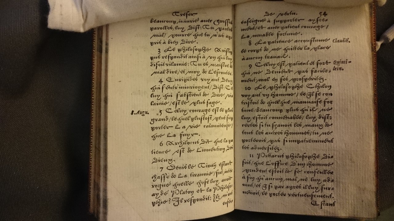 1560 - Jean Bellère - Trésor de vertu - British Library