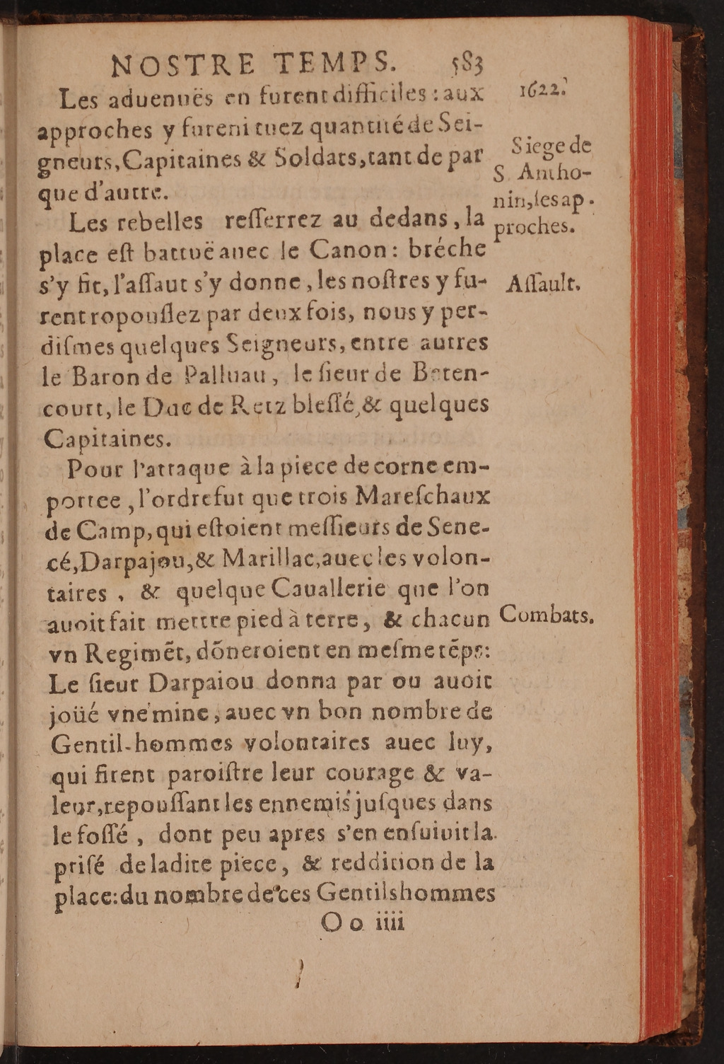 1624 - Joseph Bouillerot - Trésor de l’histoire générale de notre temps - BnF Arsenal 1624 - Joseph Bouillerot - Trésor de l’histoire générale de notre temps - BnF Arsenal