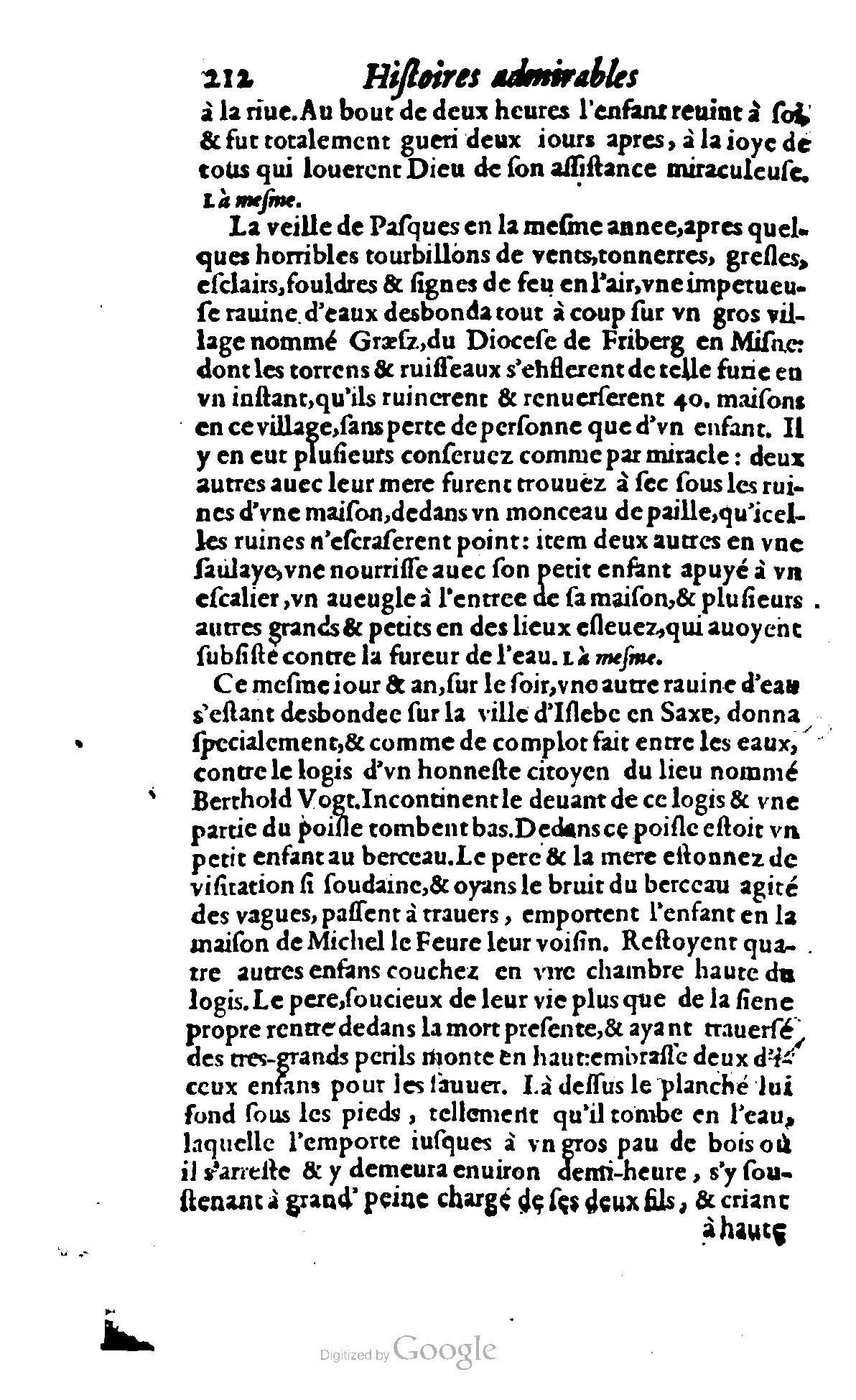 1620 - Samuel Crespin - Trésor d’histoires admirables et mémorables - BCU Lausanne 1620 - Samuel Crespin - Trésor d’histoires admirables et mémorables - BCU Lausanne