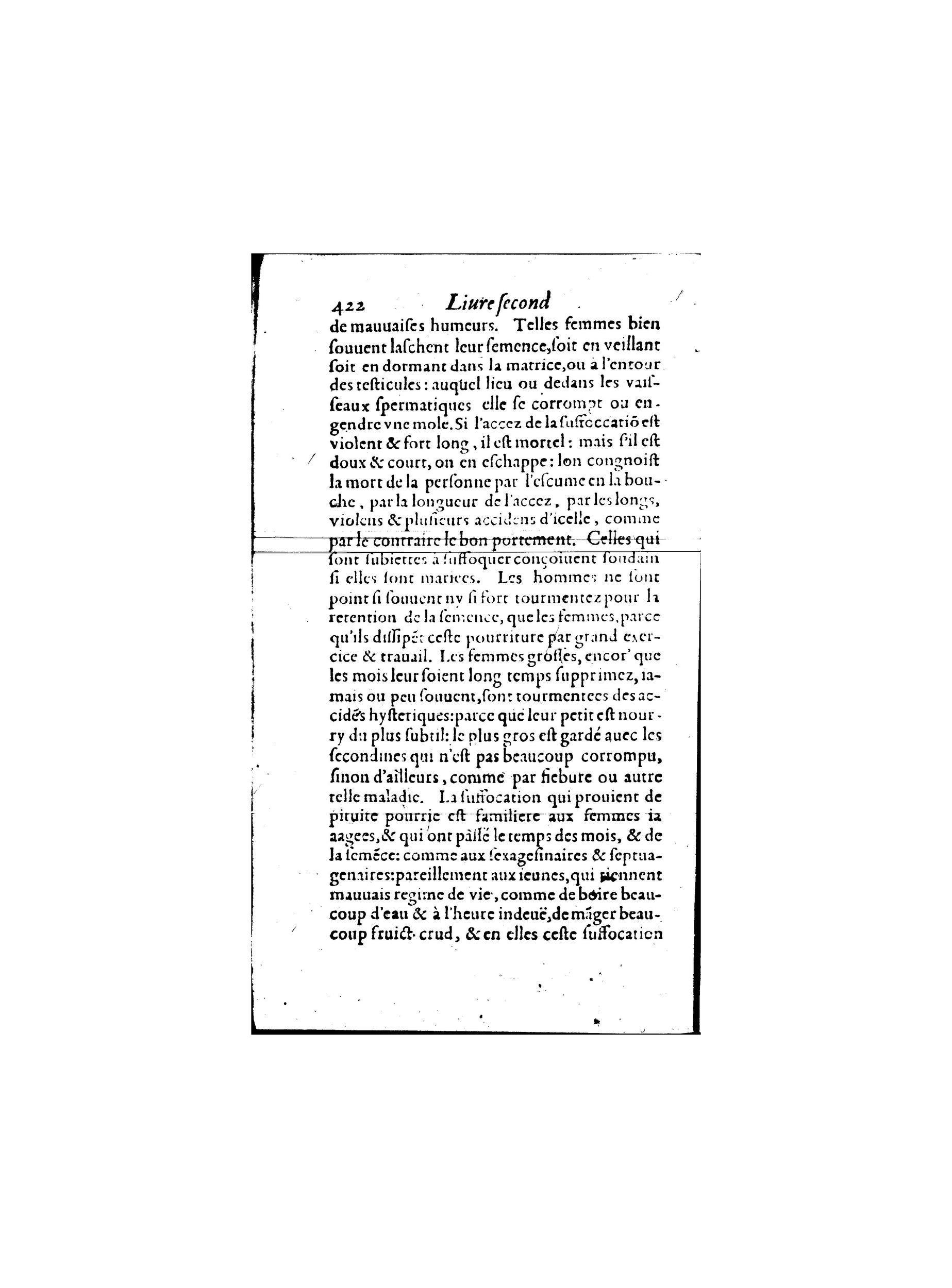 1587 - Jacques du Puis - Trésor des remèdes secrets pour les maladies des femmes - BnF