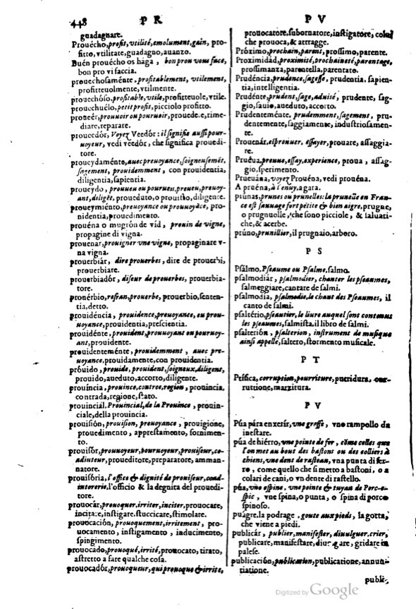 1617 - Samuel Crespin - Trésor des trois langues espagnole, française et italienne (3 parties) - Ohio