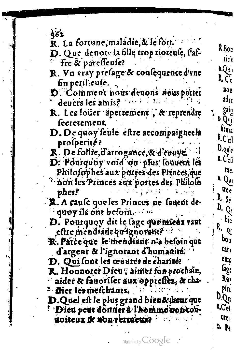 1582 - Nicolas Bonfons - Trésor des sentences dorées - BM Lyon
