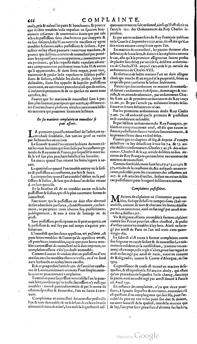 1629 - Veuve Nicolas Buon - Trésor du droit français (21754 T. 1) - BM Lyon 1629 - Veuve Nicolas Buon - Trésor du droit français (21754 T. 1) - BM Lyon