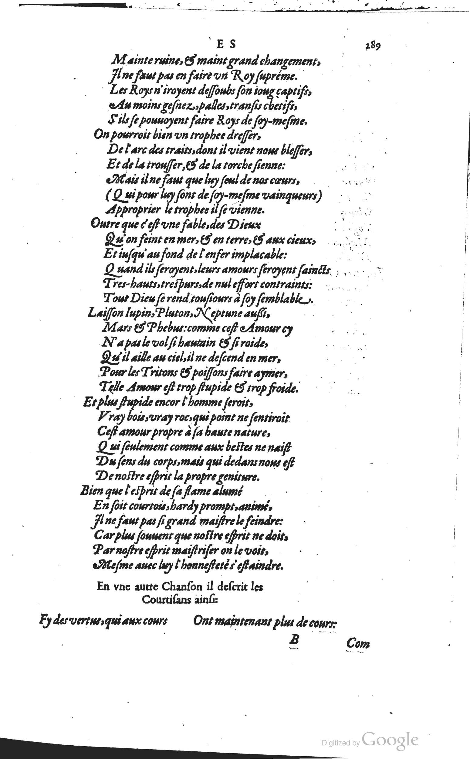 1585 - Barthélemy Honorat - Bibliothèques françaises - BSB Munich