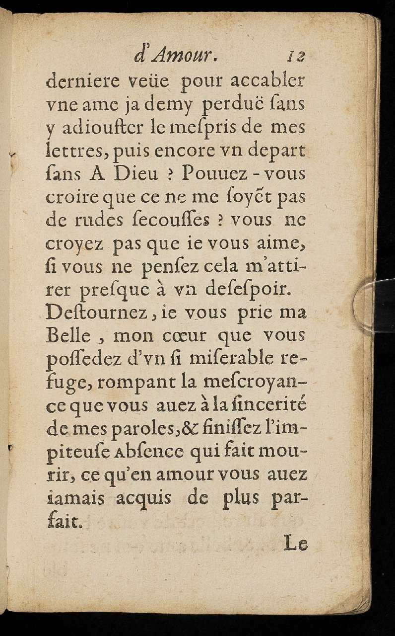 1597 - Thibaud Ancelin - Trésor d’amour - Stuttgart