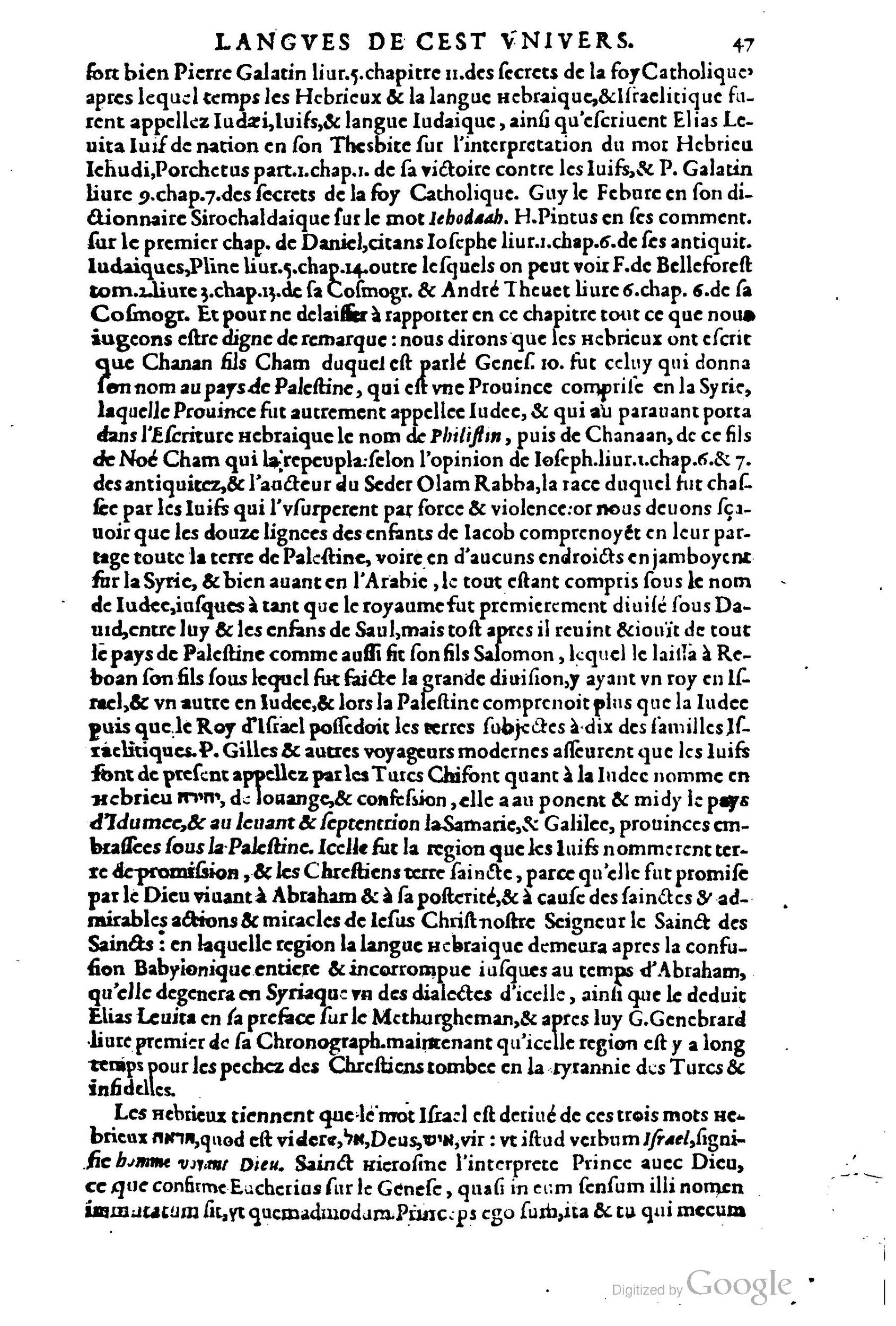 1619 - SHC - Trésor de l’histoire des langues de cet univers - BCU Lausanne 1619 - SHC - Trésor de l’histoire des langues de cet univers - BCU Lausanne