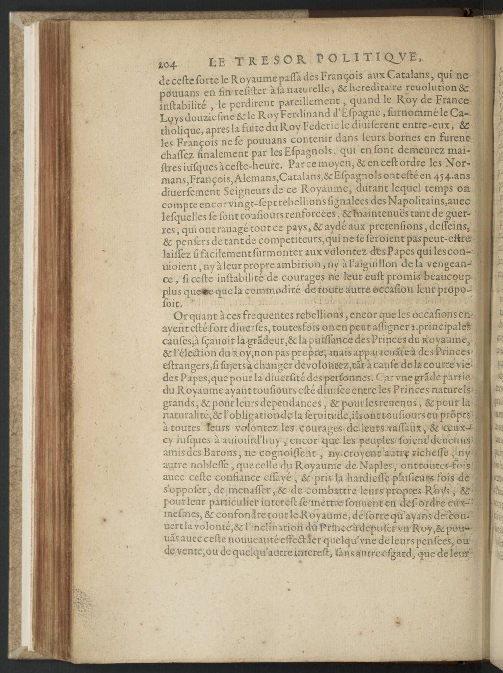 1608 - Nicolas Du Fossé - Trésor politique - BnF Tolbiac