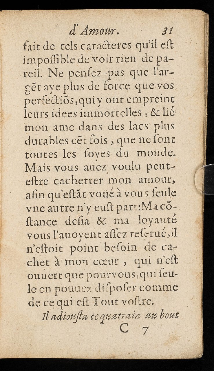 1597 - Thibaud Ancelin - Trésor d’amour - Stuttgart