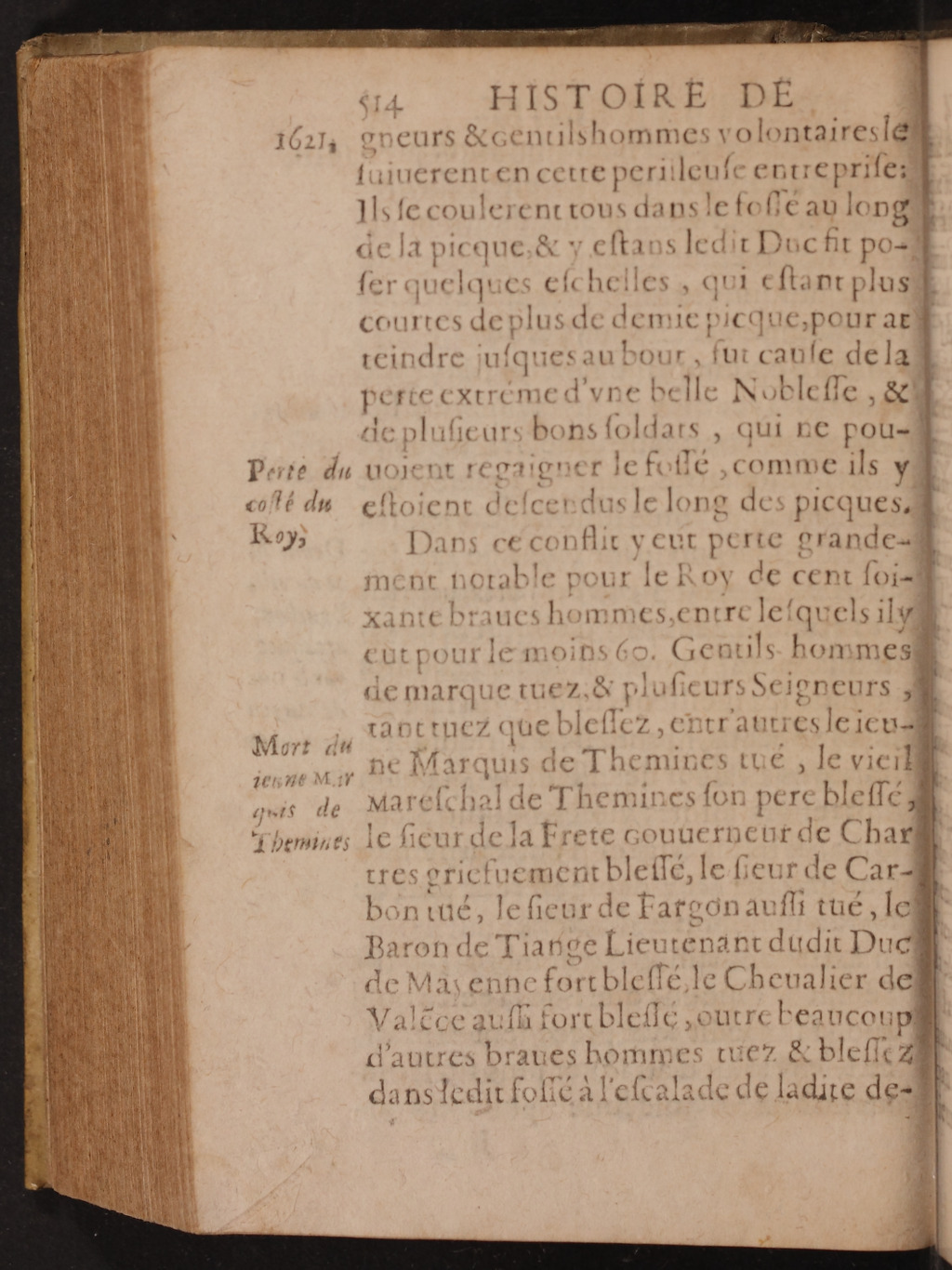 1626 - Joseph Bouillerot - Trésor de l’histoire générale de notre temps - BnF Arsenal