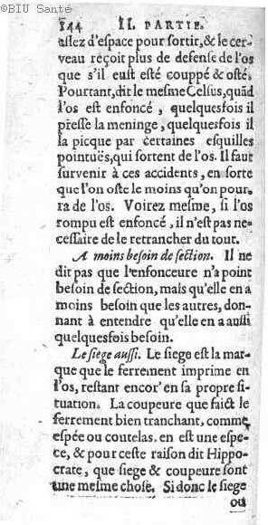 1612 - Thomas Portau - Trésor de chirurgie - BIU Santé