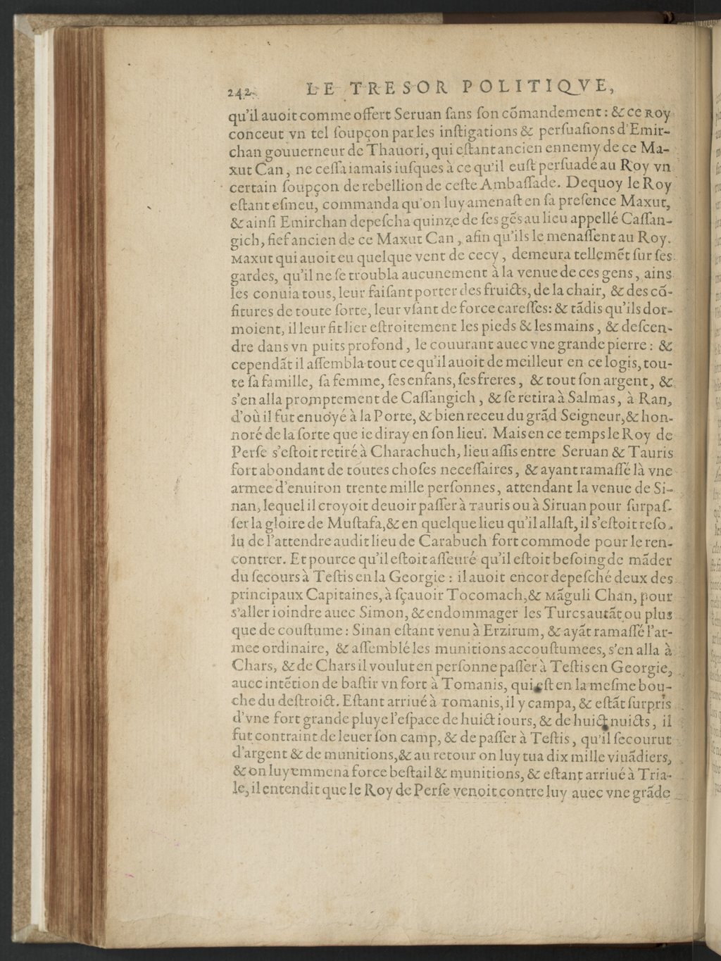 1608 - Nicolas Du Fossé - Trésor politique - BnF Tolbiac