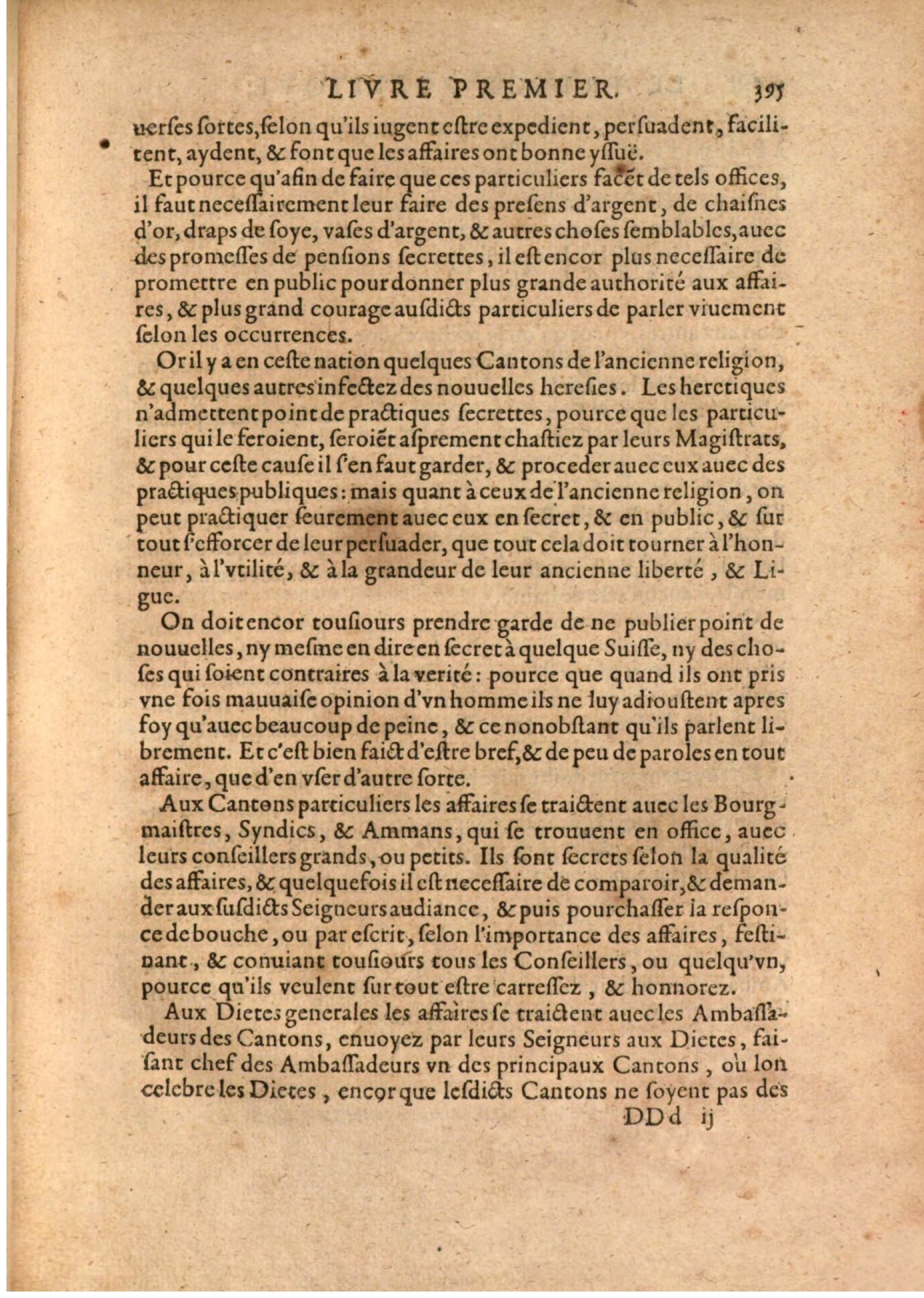 1608 - Nicolas Du Fossé - Trésor politique - BSB Munich