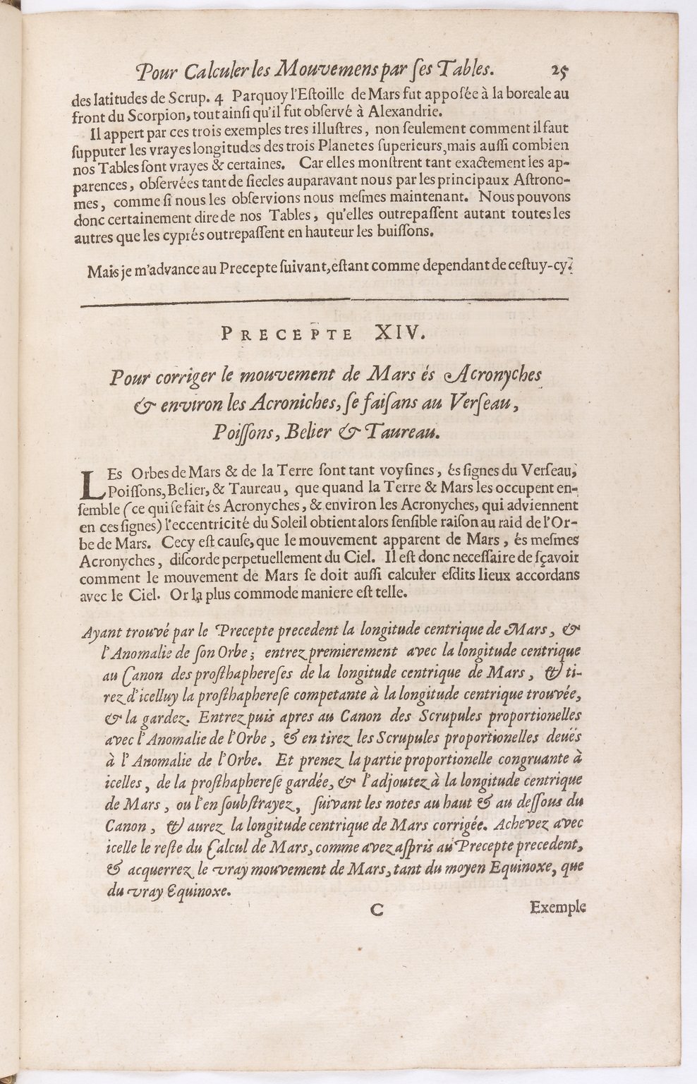 1634 - Zacharie Roman - Les Tables perpétuelles - BnF Arsenal