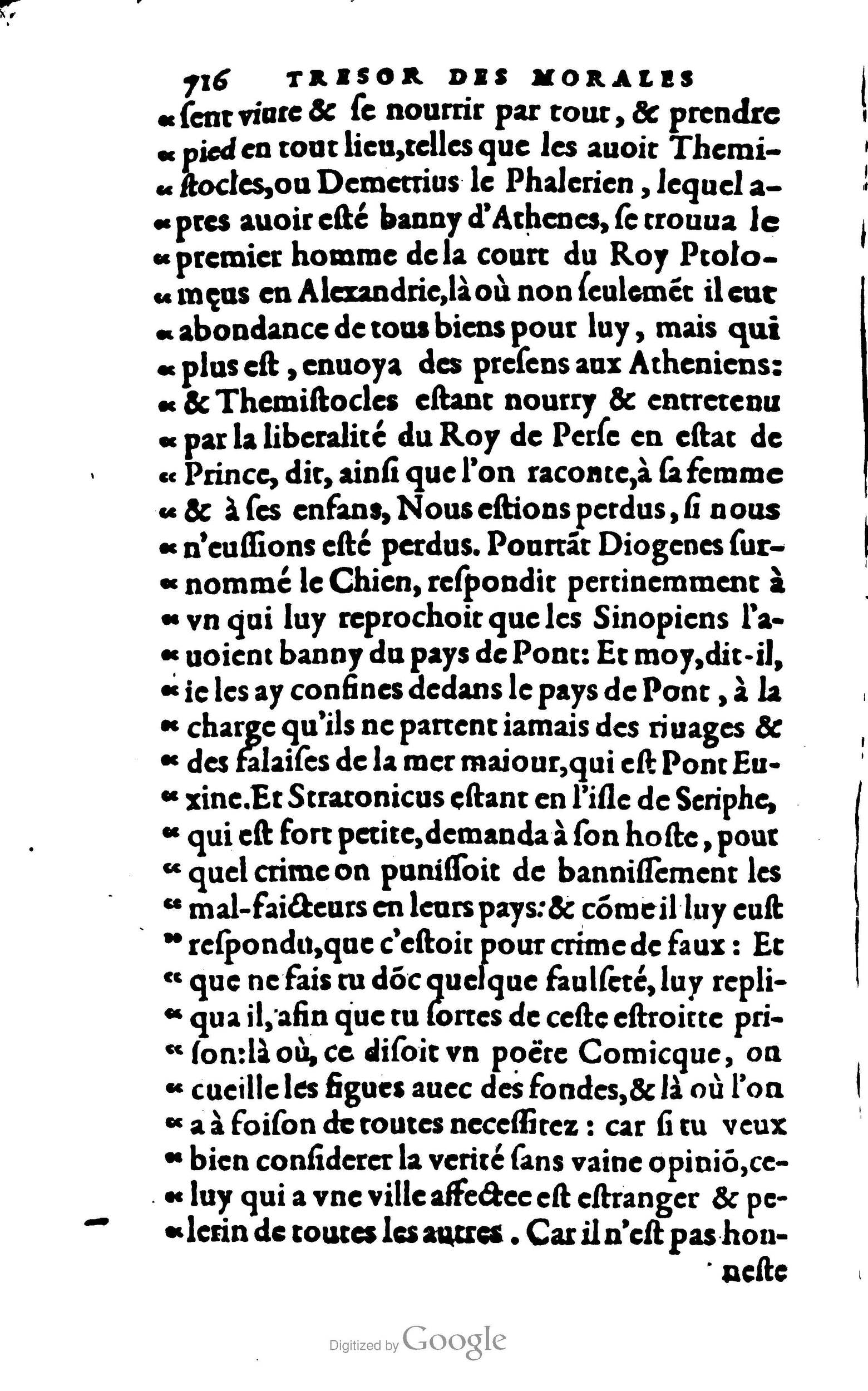 1578 - Jean Poupy - Trésor des morales de Plutarque - BSB Munich