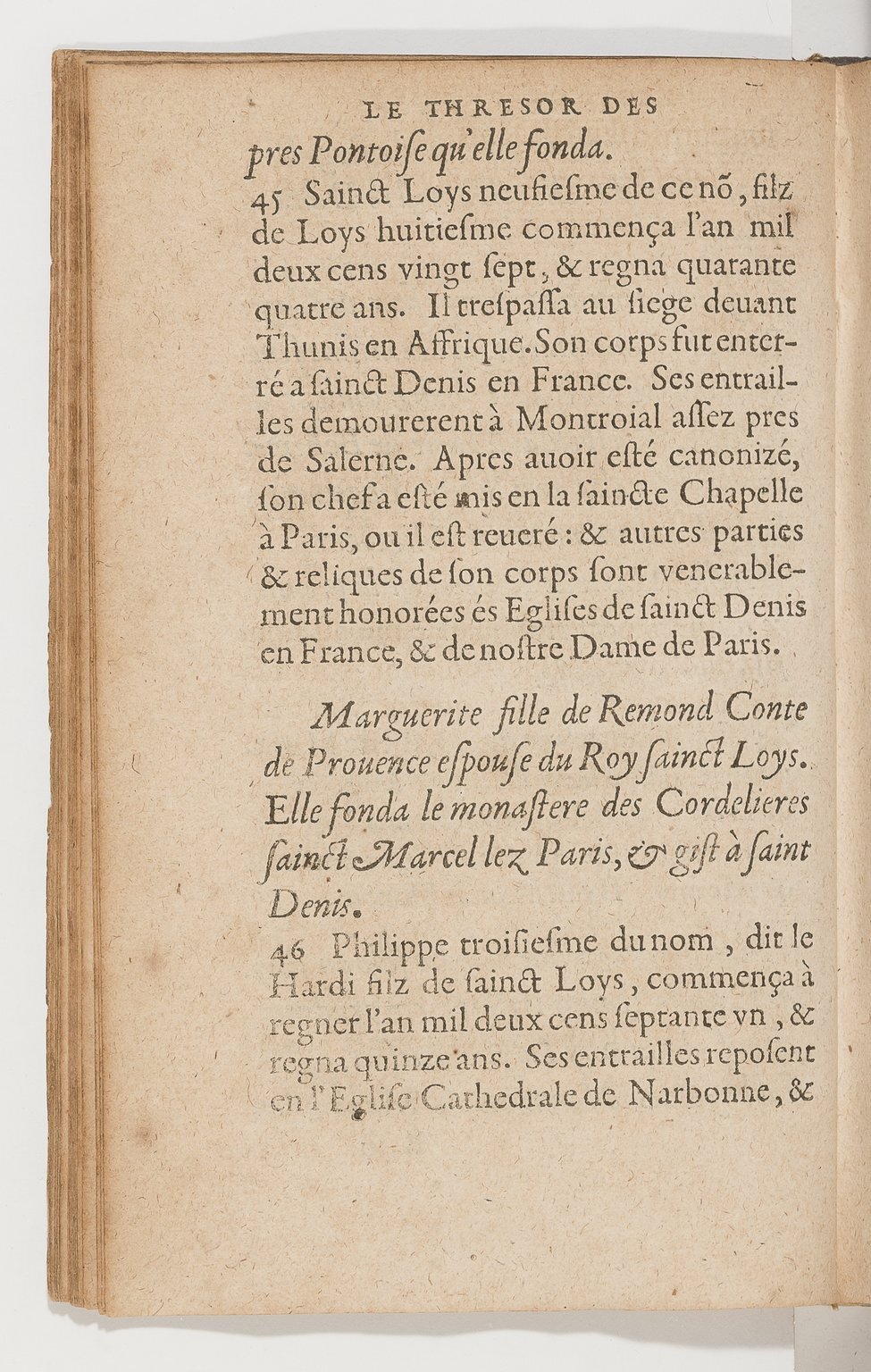 1583 - Galiot Corrozet - Trésor des histoires de France - BnF