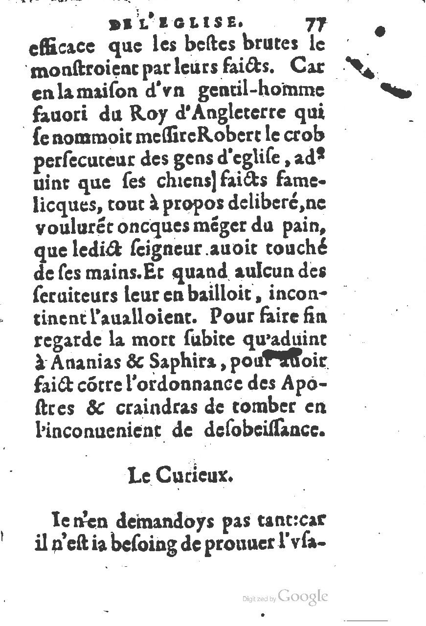 1578 - Jean de Bordeaux - Trésor de l’Église catholique - BM Lyon 1578 - Jean de Bordeaux - Trésor de l’Église catholique - BM Lyon