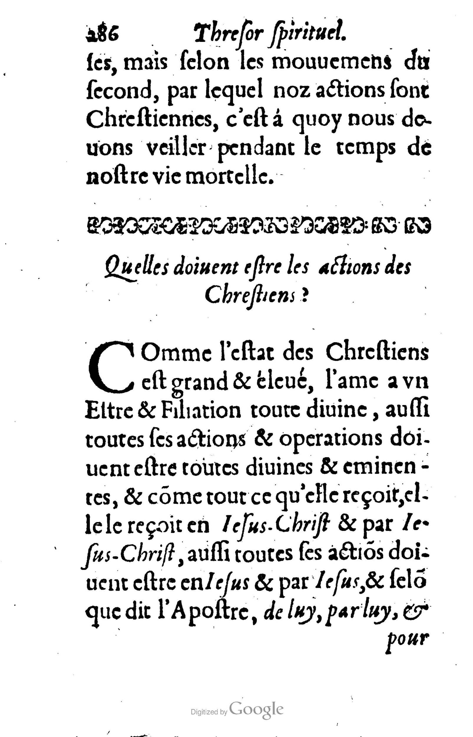 1633 - François Waudré - Trésor spirituel contenant les excellences du christianisme - BM Lyon 1633 - François Waudré - Trésor spirituel contenant les excellences du christianisme - BM Lyon