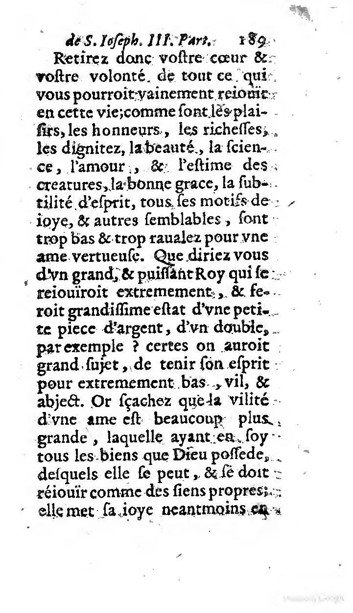 1646 - Jean Piot - Trésor inestimable de Saint-Joseph - BNC Rome