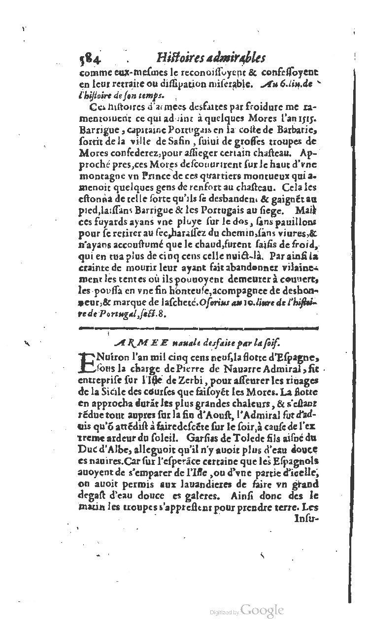 1610 - Paul Marceau - Trésor d’histoires admirables et mémorables - BSB Munich