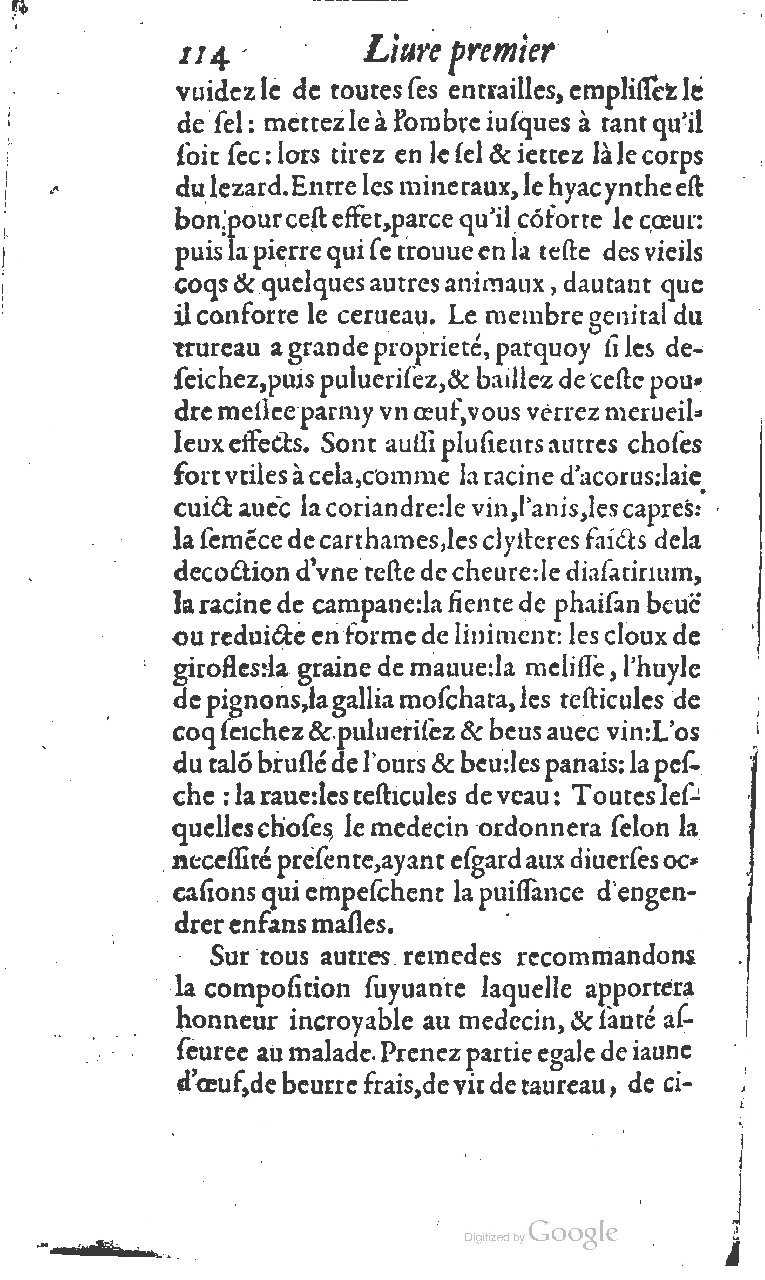 1617 - Jean Le Bouc - Trésor des remèdes secrets - BM Lyon