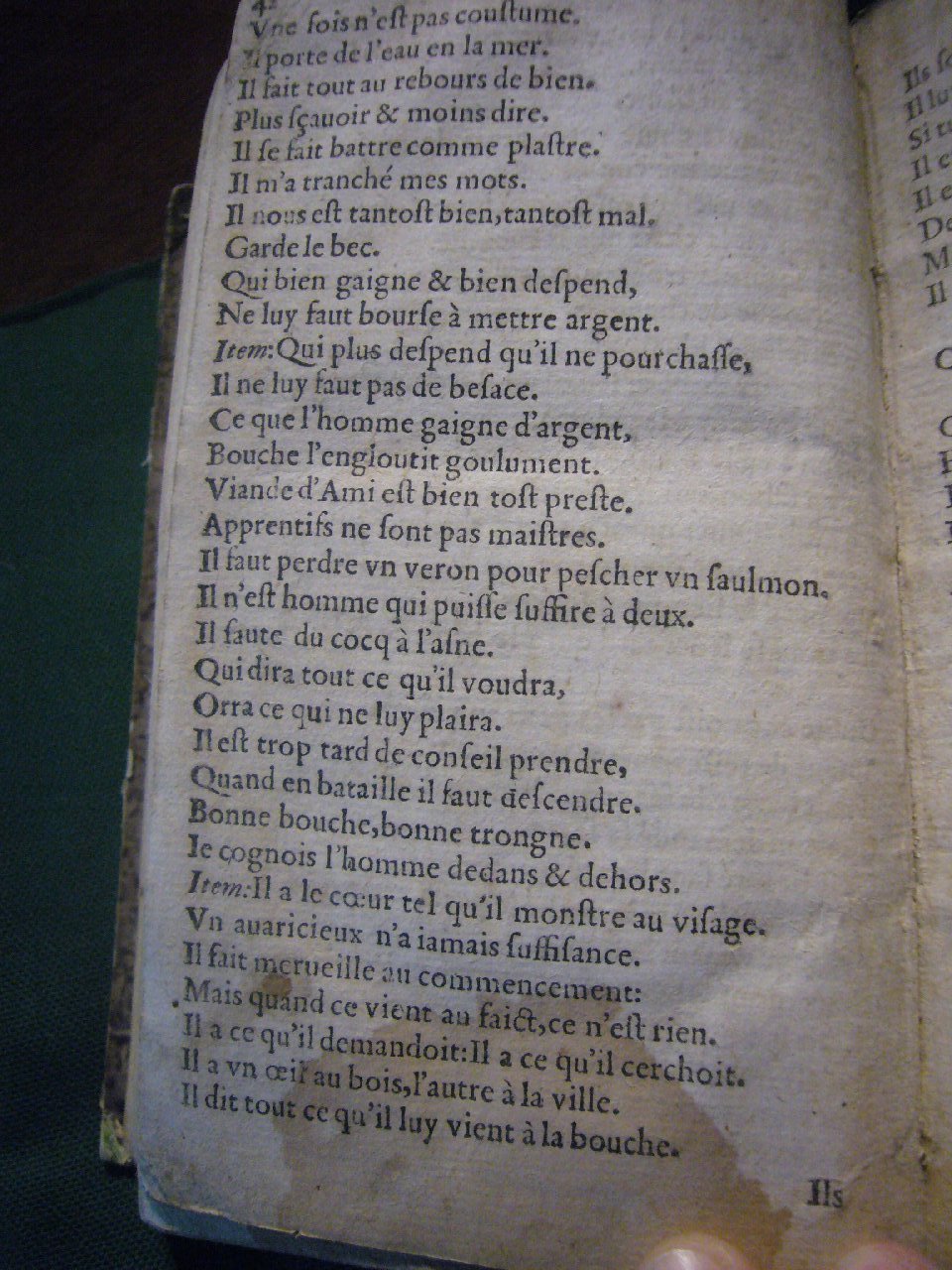 1617 - François Lefebvre - Trésor de sentences dorées et argentées - BnF Tolbiac