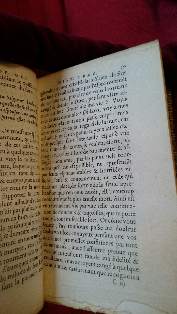 1581 - Pierre Le Voirier et Gervais Mallot - Trésor des histoires tragiques - BnF Richelieu