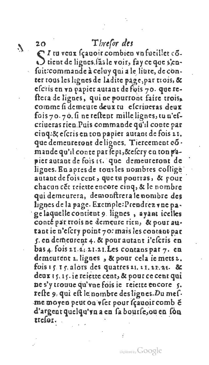 1611 - Jean Osmont - Trésor des récréations - BSB Munich