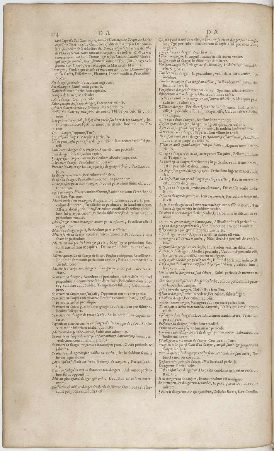 1606 - David Douceur - Trésor de la langue française - BnF